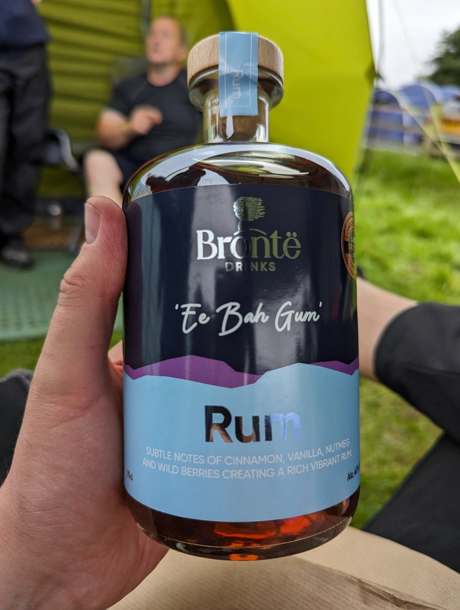 A bottle of Bronte Drinks Rum